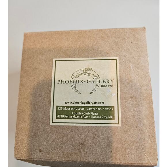 Friendship Ball Virgil's Art Glass NEW Appalachia Mountain Clear no stand - Picture 6 of 7